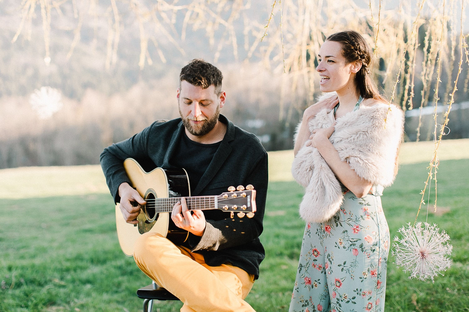 Photo d'un mariage - cérémonie intimiste en Isère - Shiny Music